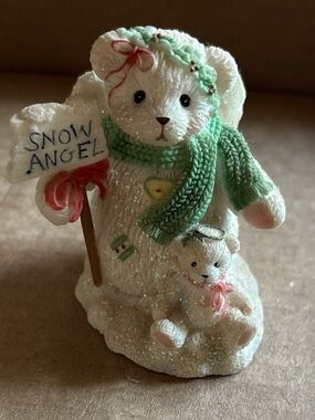 Vtg 2003 cherished teddies snow angel “the wonders of friendship” 115351